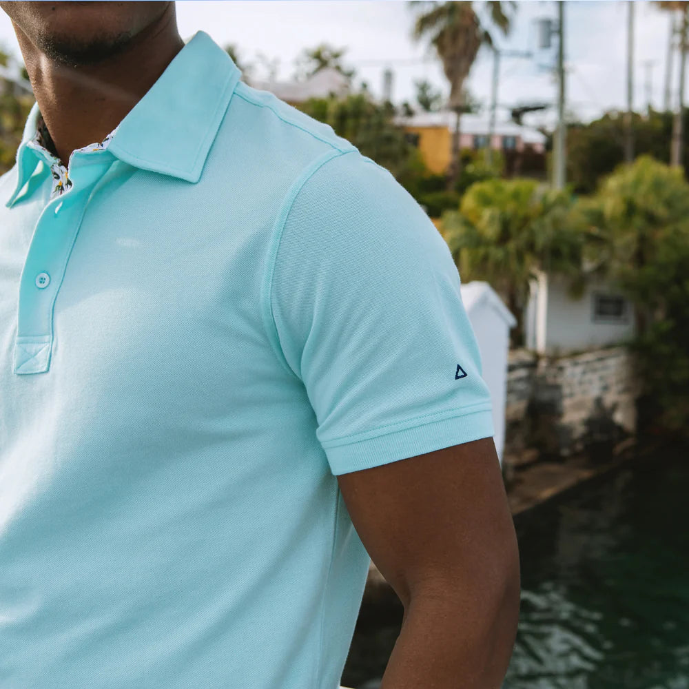Men's Cotton Polo - 7 Mile Beach