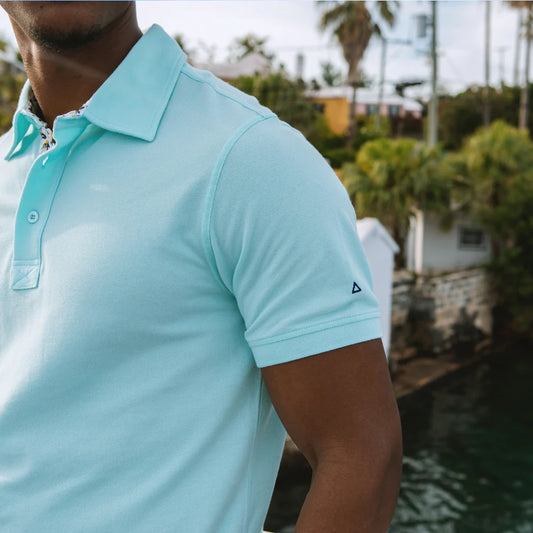 Men's Cotton Polo - 7 Mile Beach