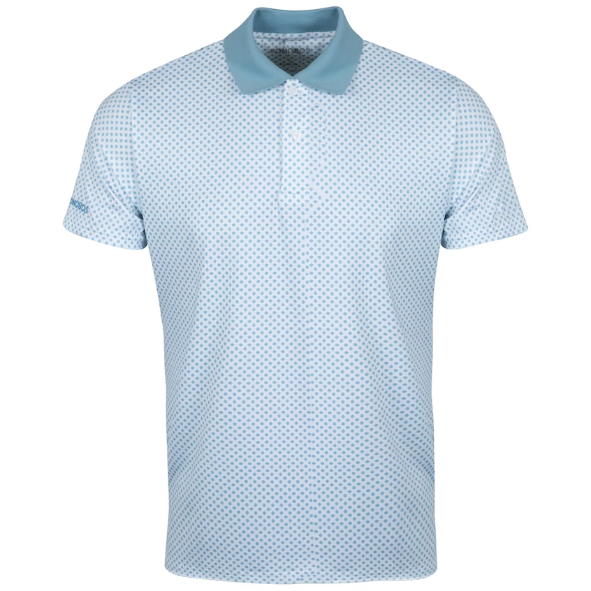 Bonobos Tour Golf Polo - Blue Delvin Dot