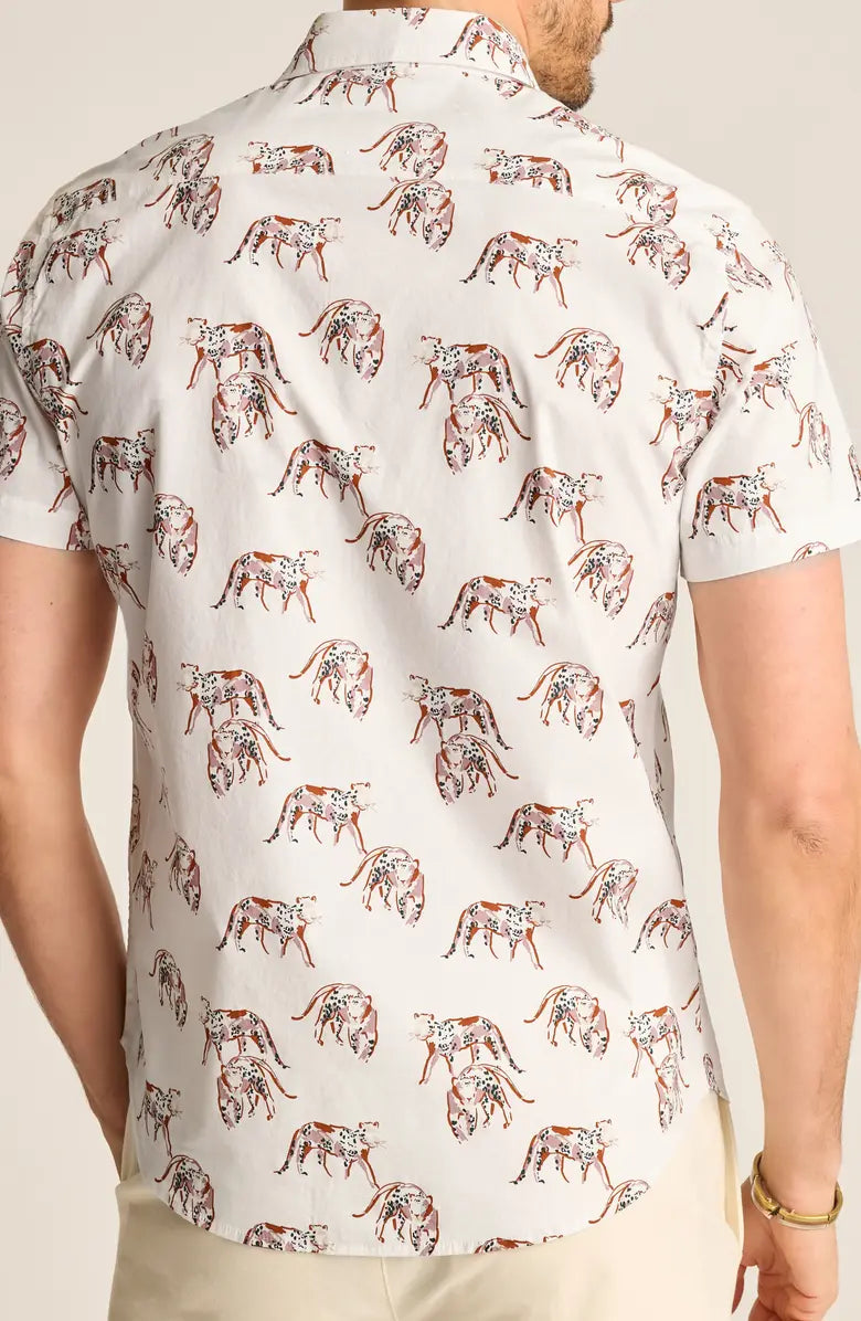 Bonobos Riviera Shirt - Charlie Cheetah