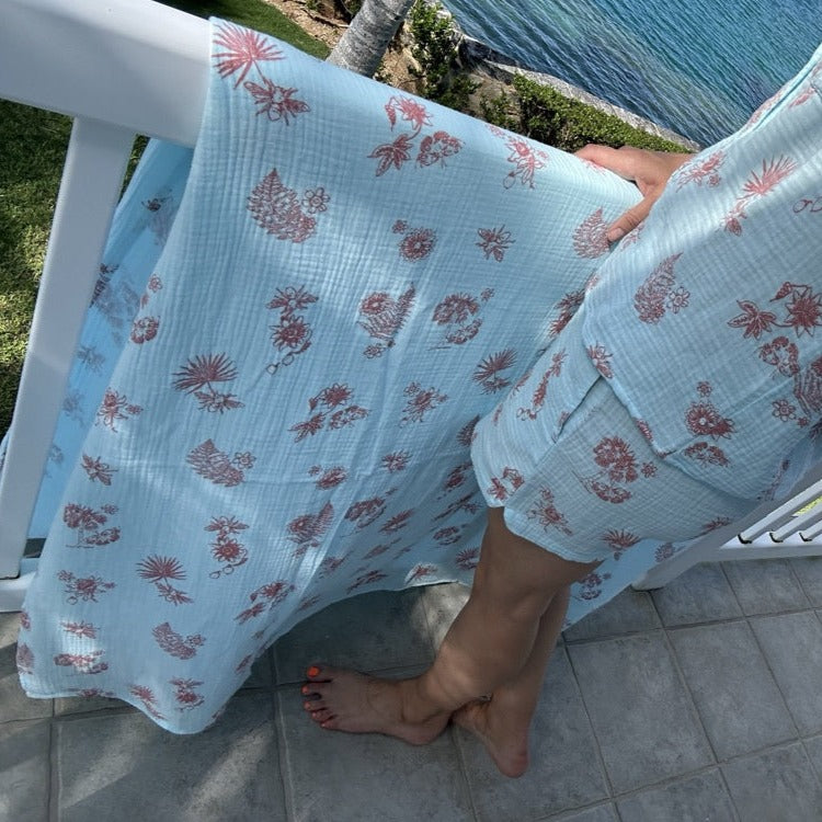 TABS Muslin Blanket - Spring Print