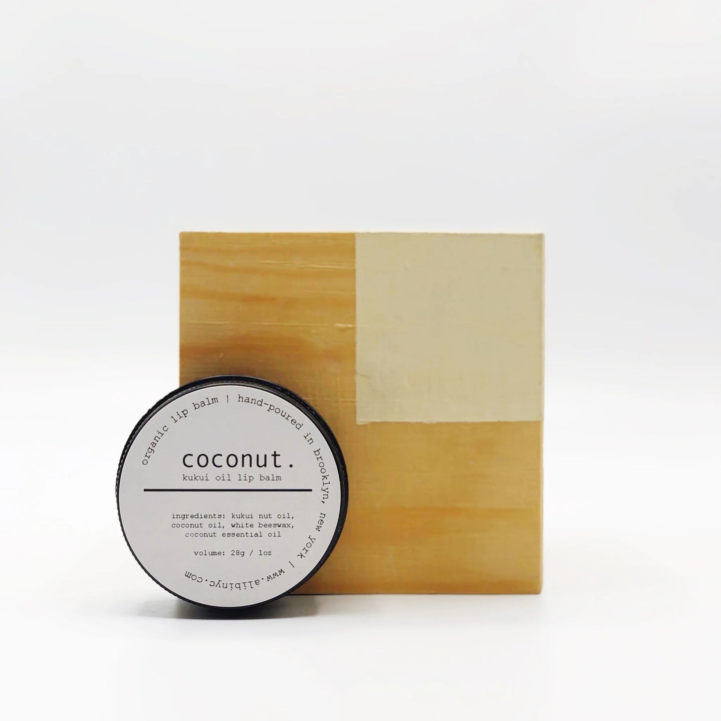 ALIBI NYC Organic Lip Balm - Coconut