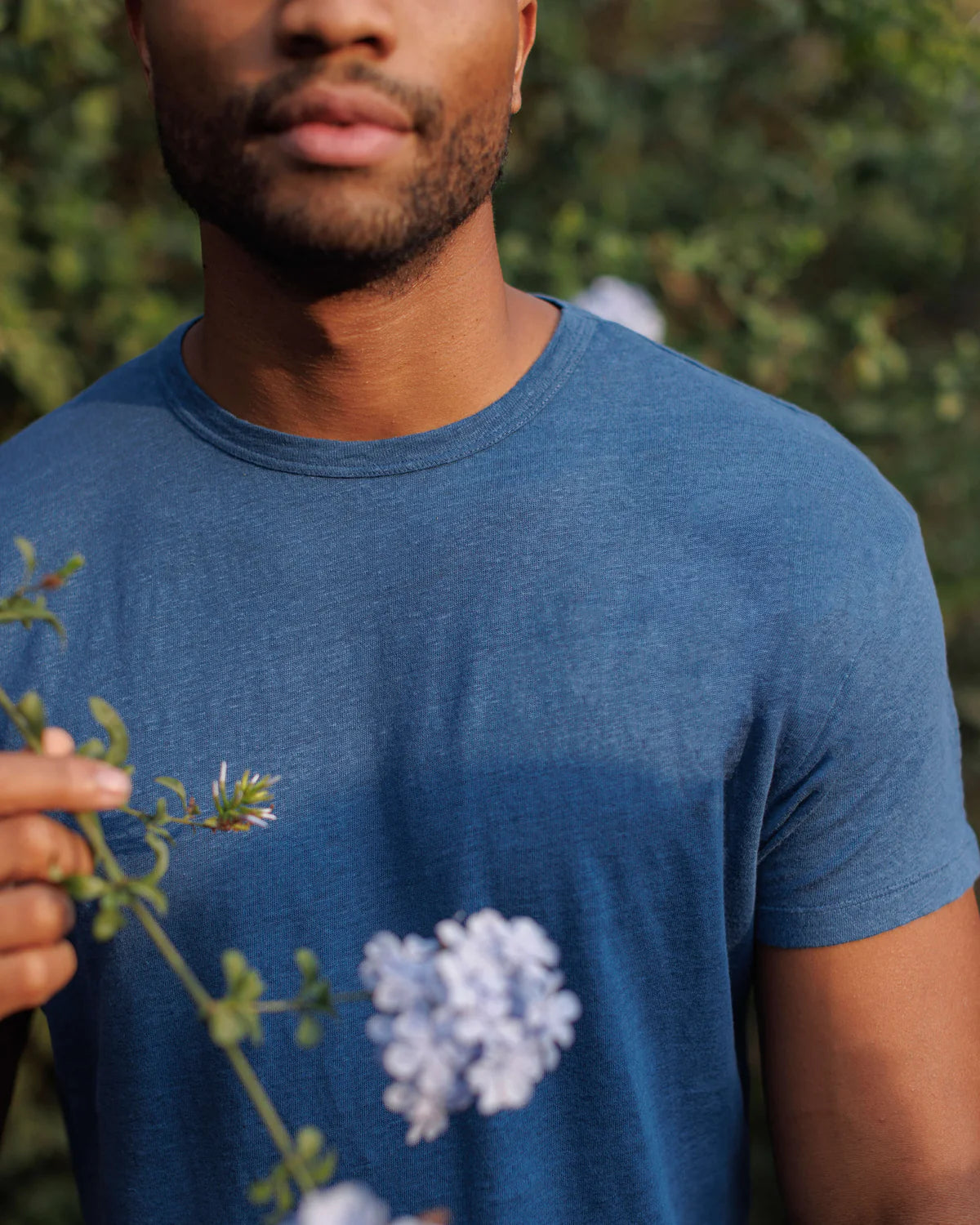 Alex Crane Sun Tee - Deep Ocean