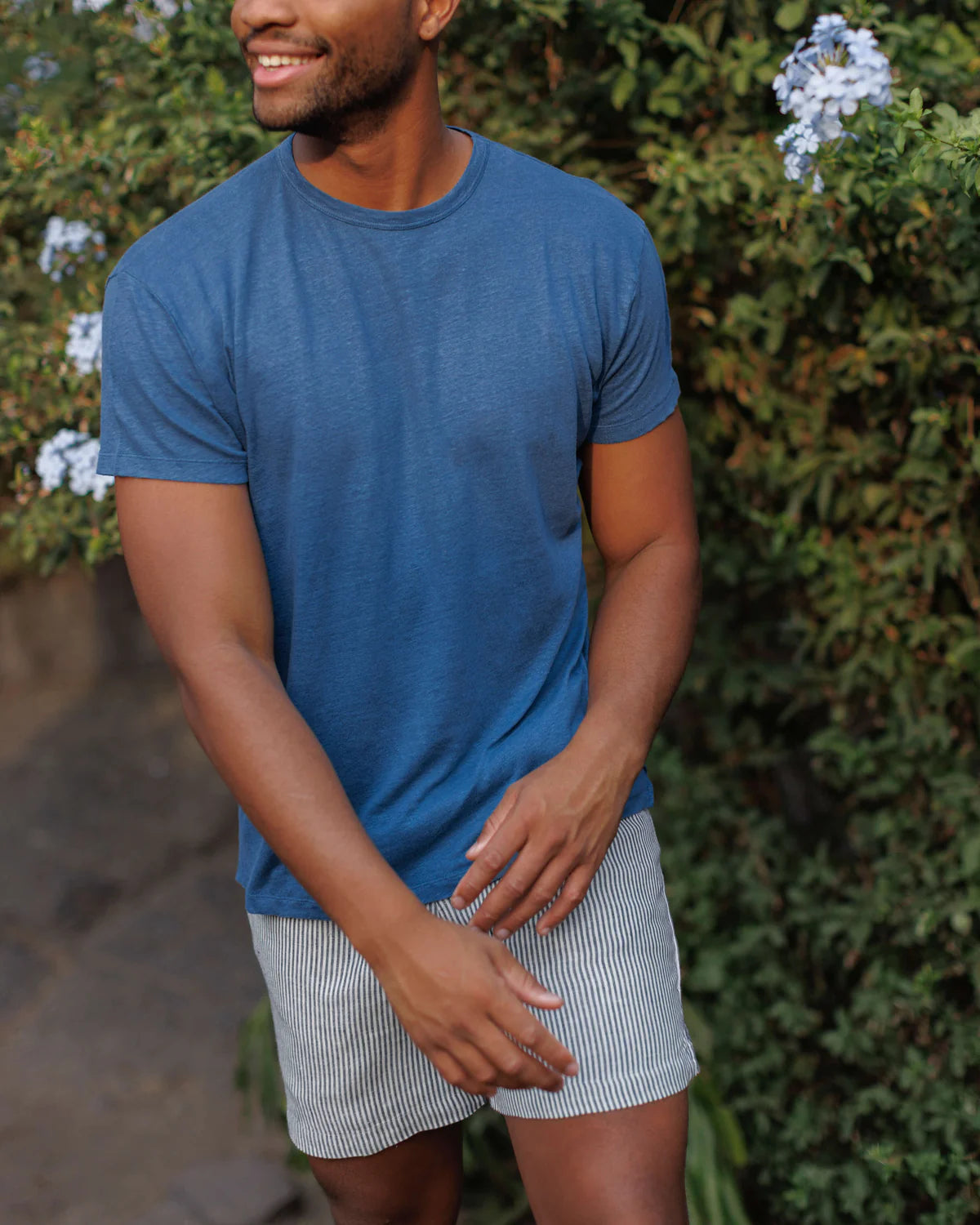Alex Crane Sun Tee - Deep Ocean