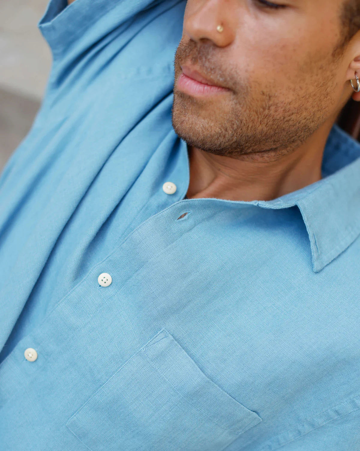 Alex Crane Ola Shirt - Indigo