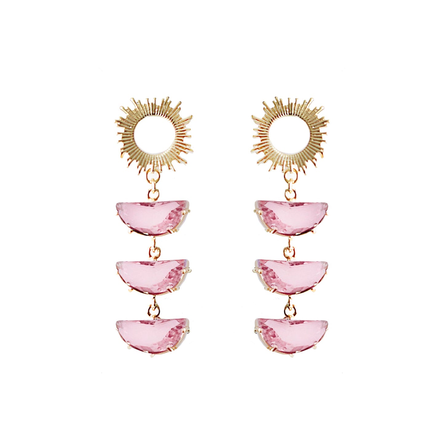 Adriana Pappas - Crystal Supernova Studs
