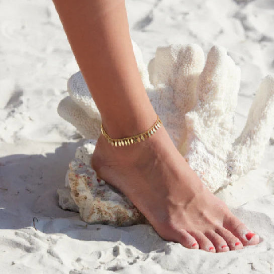 Adriana Pappas - Diamond Drips Anklet