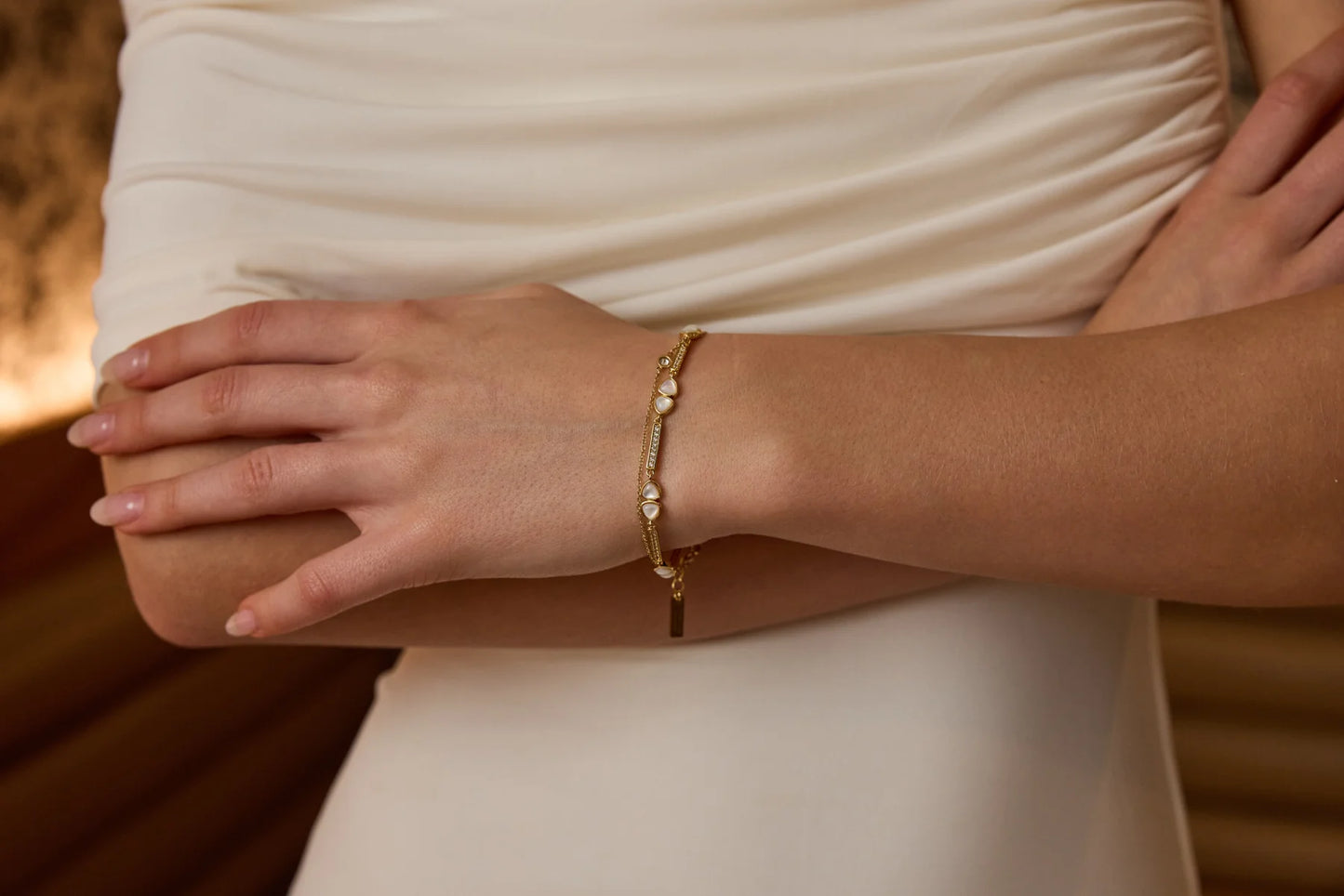 Adriana Pappas - Gemstone Links Bracelet