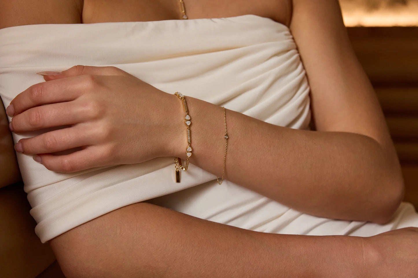 Adriana Pappas - Gemstone Links Bracelet