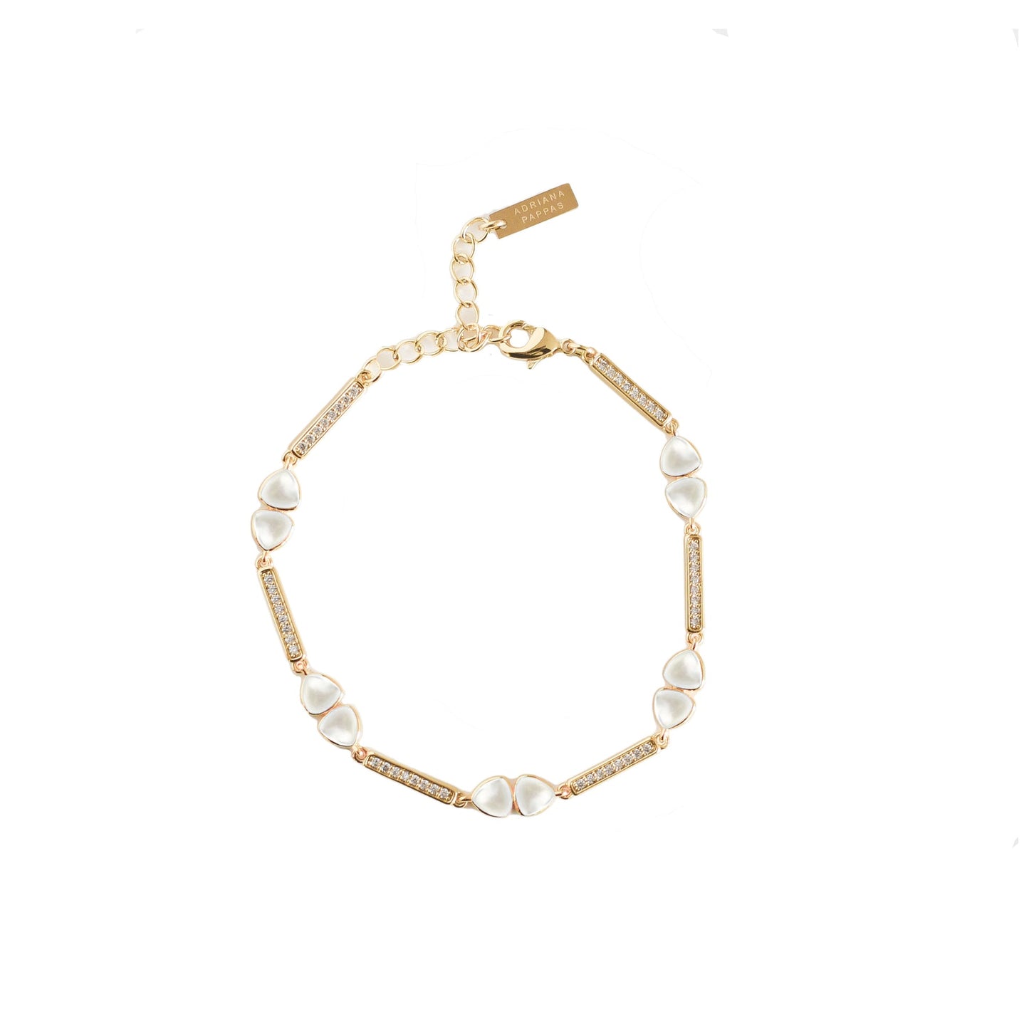 Adriana Pappas - Gemstone Links Bracelet