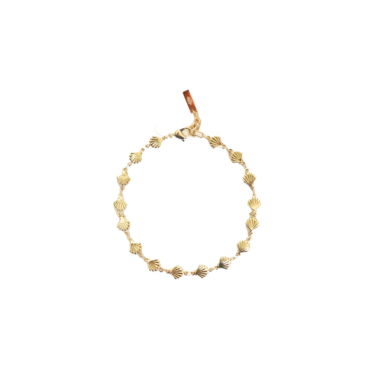 Adriana Pappas - Golden Shells Anklet