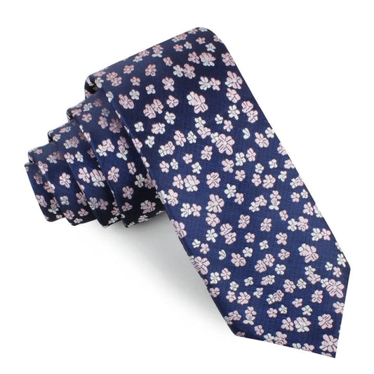 OTAA Men's Skinny Tie - Aster Amellus