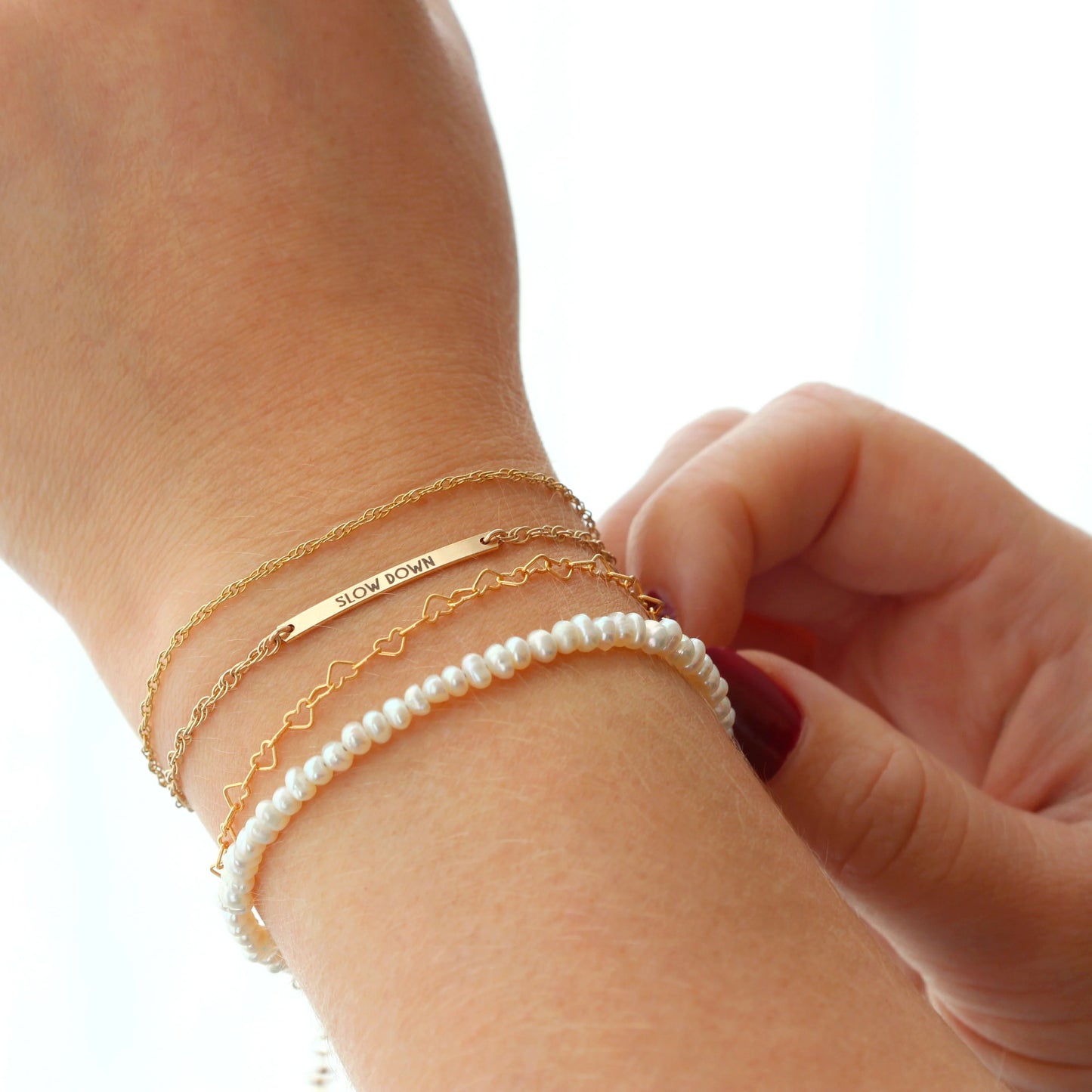 Kris Nations - Seed Pearl Bracelet