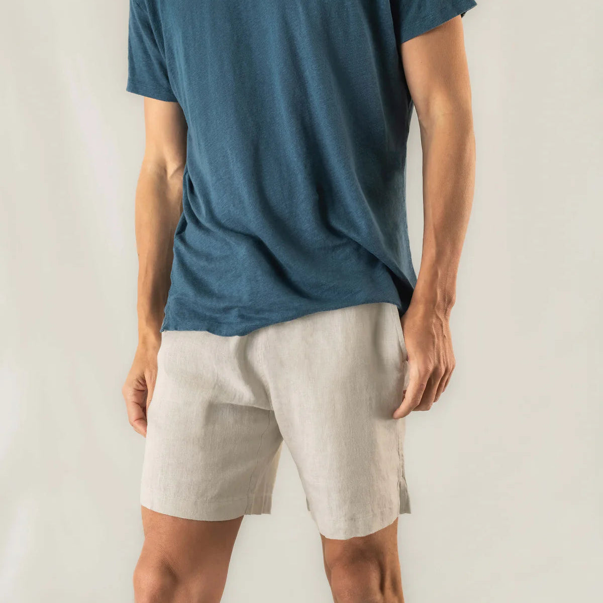 Alex Crane Bo Shorts - Bone