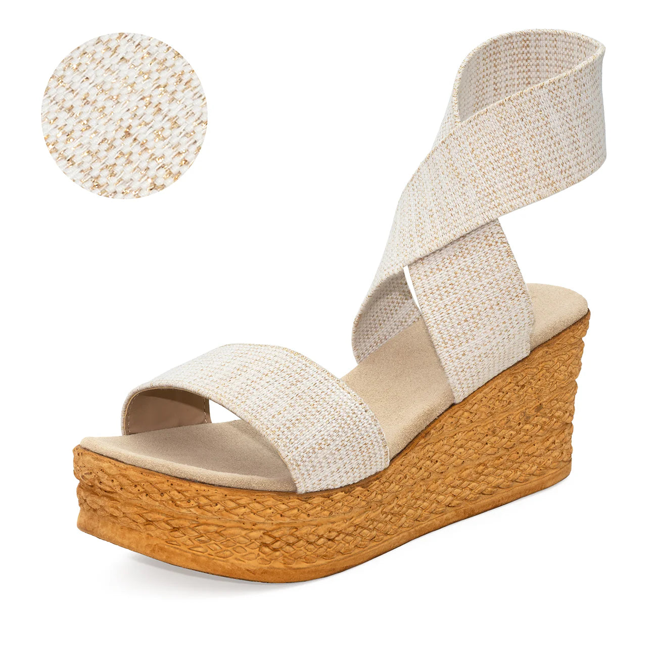 Charleston Shoe Co. Bermuda - Gilded White