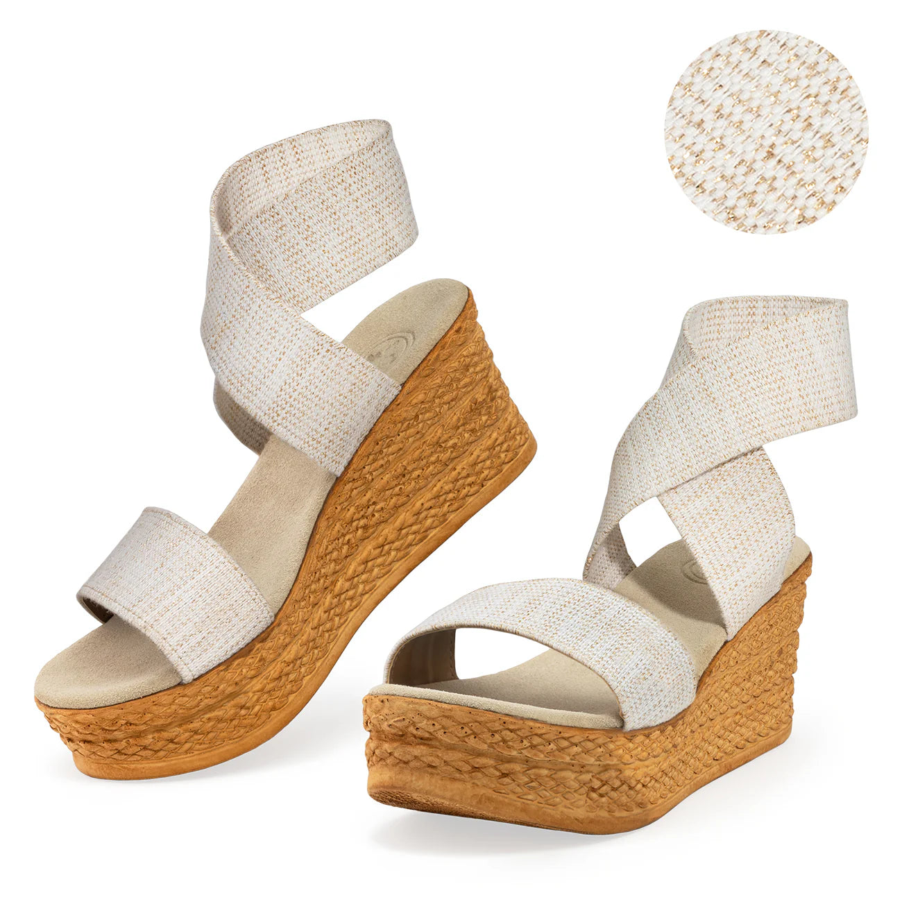 Charleston Shoe Co. Bermuda - Gilded White
