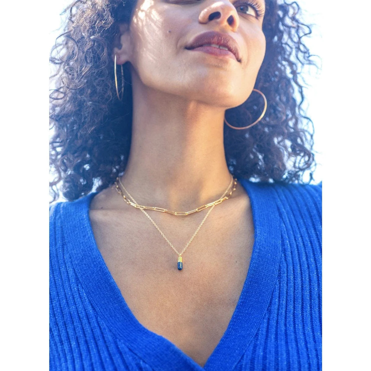 Kris Nations - Paperclip Chain Necklace