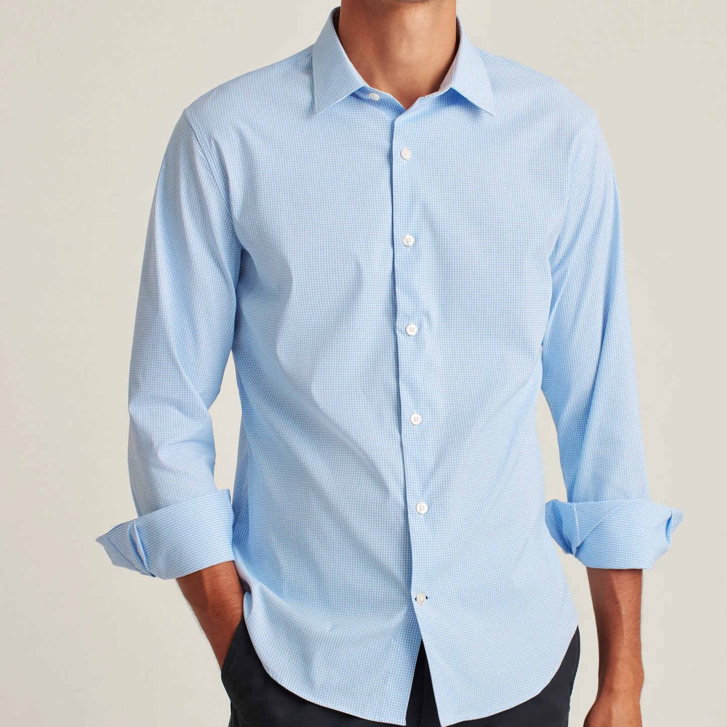 Bonobos Button Down Shirt - Blue Bondi Gingham