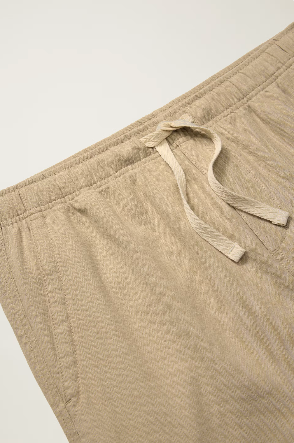Bonobos Nomad Short - Khaki Herringbone