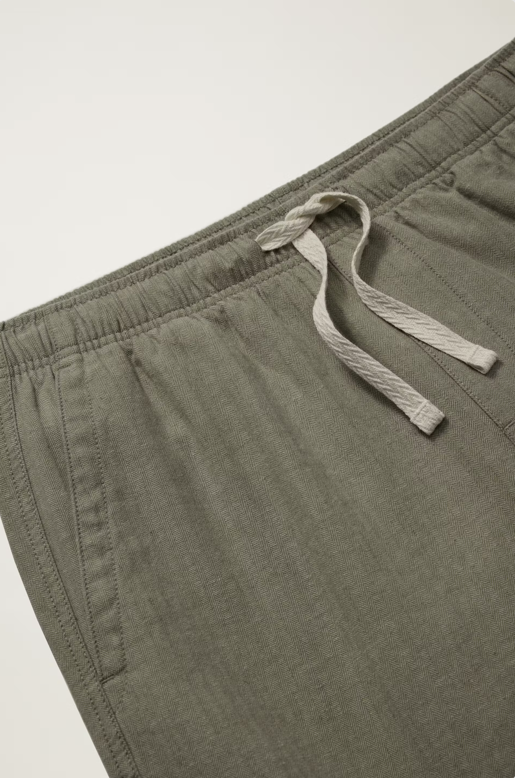 Bonobos Nomad Short - Olive Herringbone