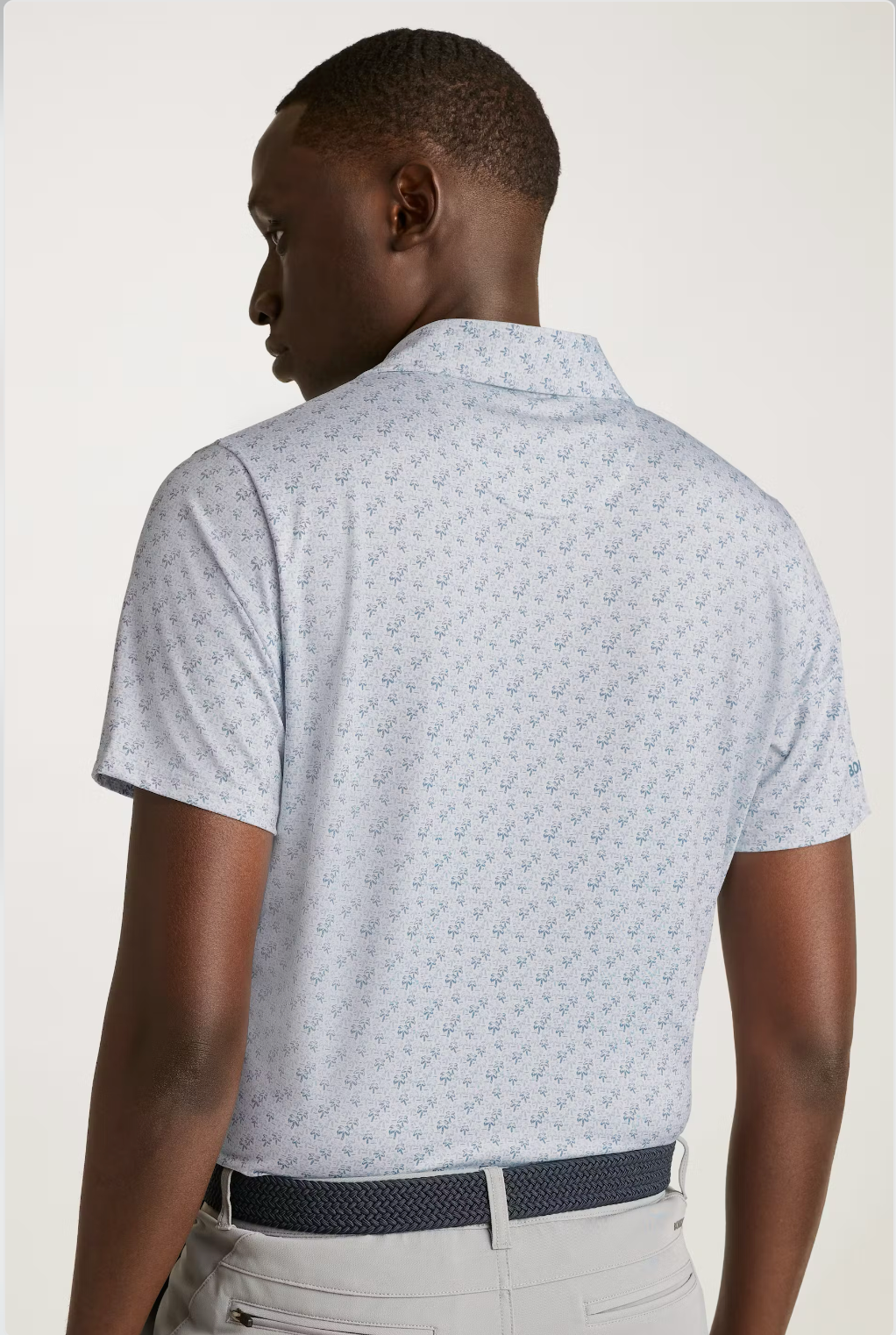 Bonobos Performance Polo - White Palm Trees