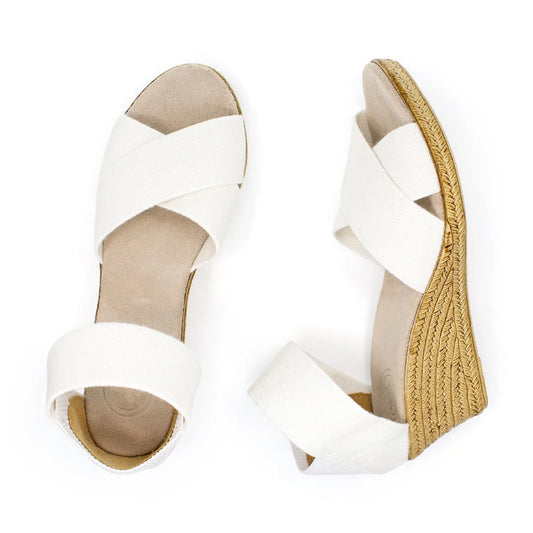 Charleston Shoe Co. Cannon - Gilded White