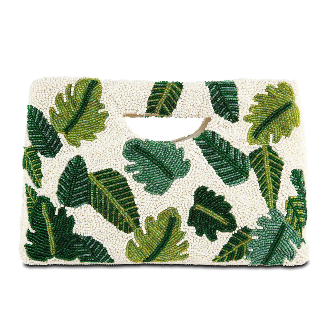 Tiana Design Easy Handle Clutch - Leaves