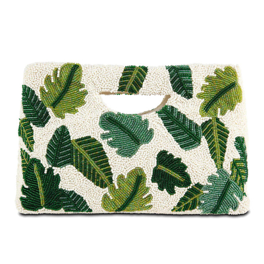 Tiana Design Easy Handle Clutch - Leaves