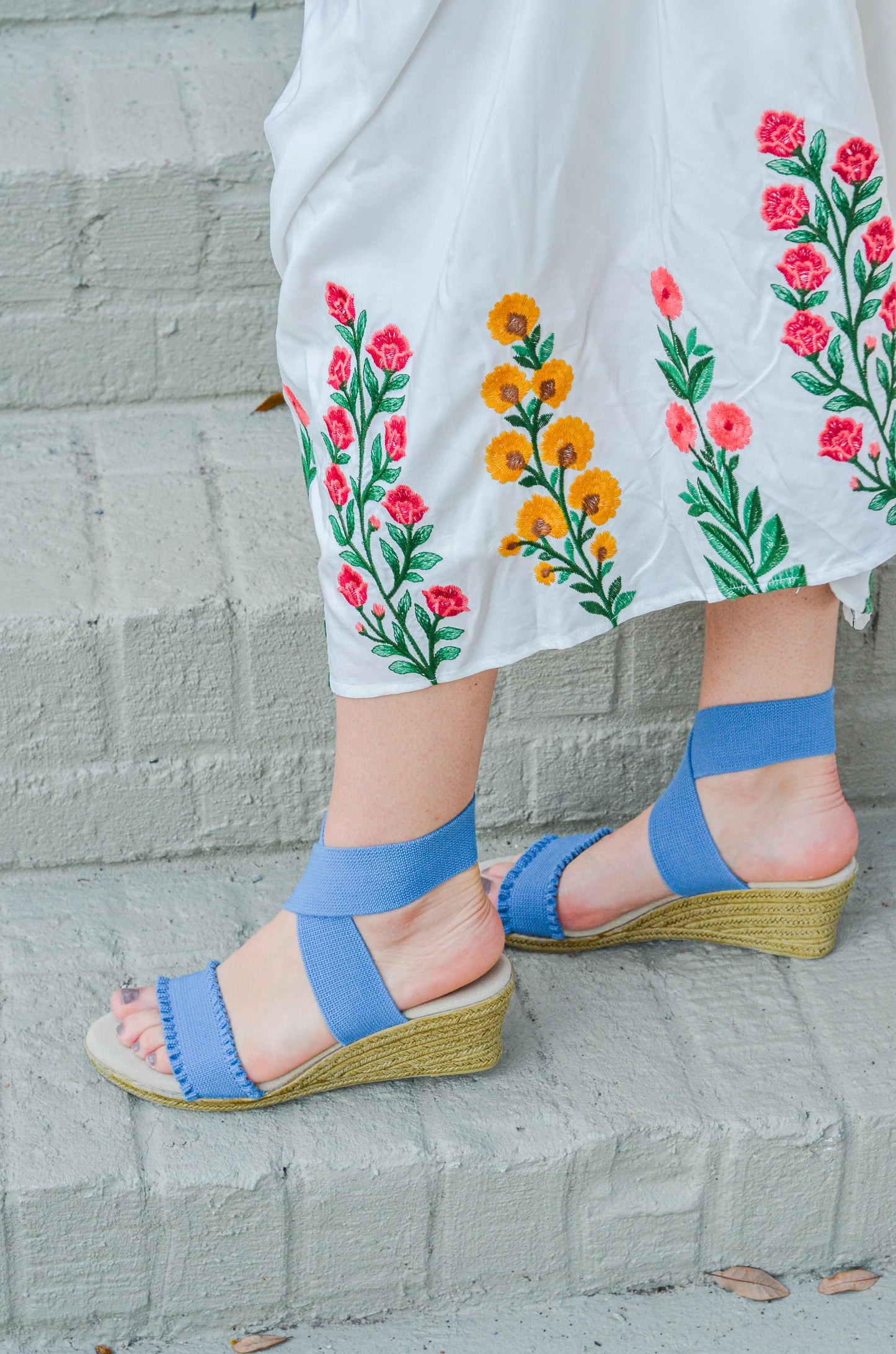 Charleston Shoe Co. Carolina - Cornflower Ruffle