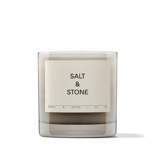 Salt & Stone Candle - Santal & Vetiver