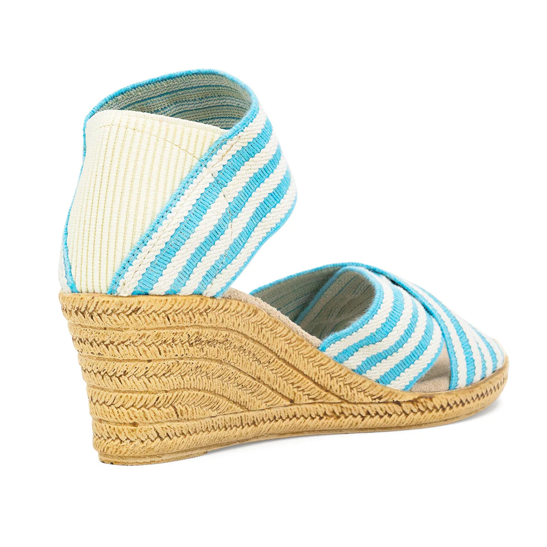 Charleston Shoe Co. Cannon - Turquoise Stripe