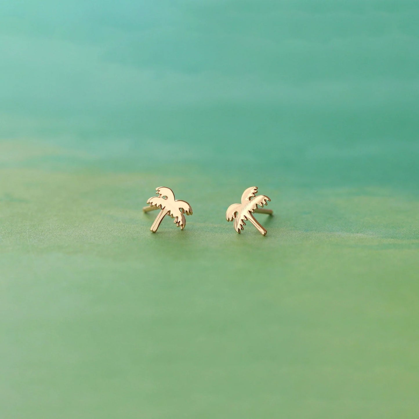 Kris Nations - Gold Palm trees Earrings