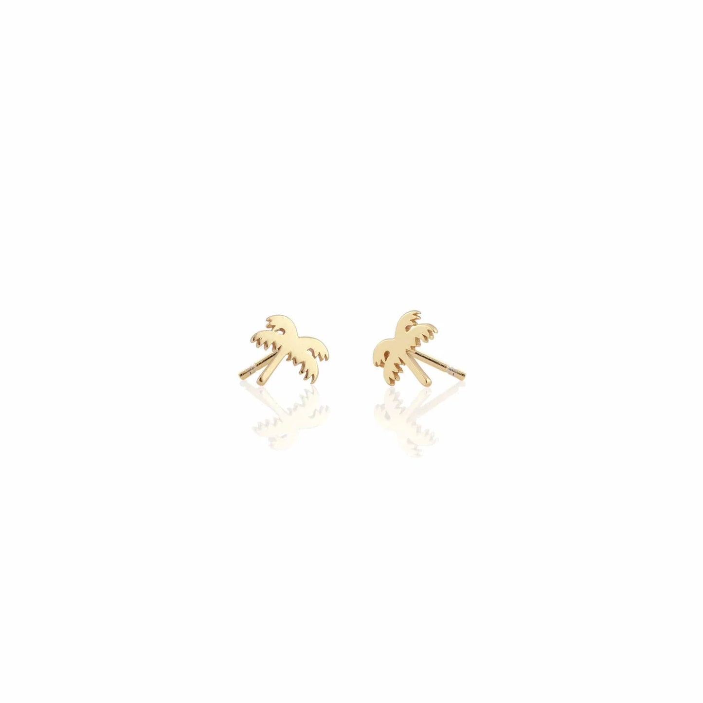 Kris Nations - Gold Palm trees Earrings