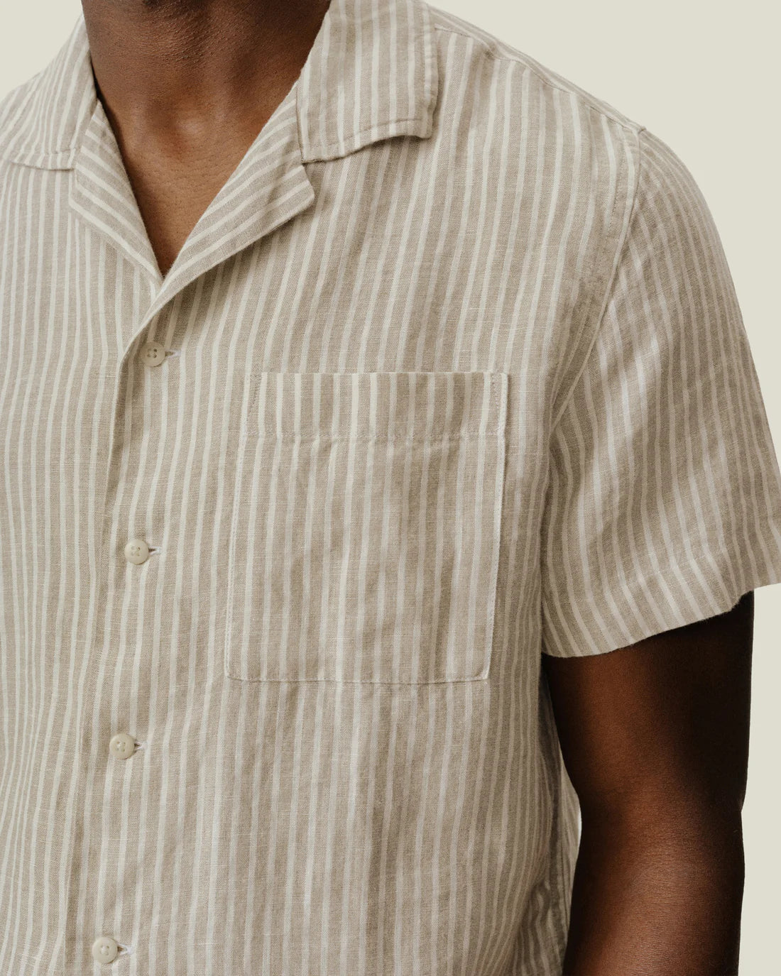 Alex Crane Camp Shirt - Salt Lines