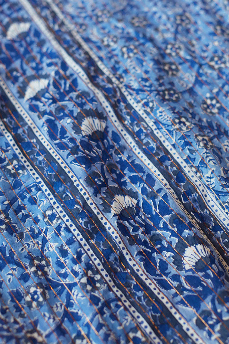 Emerson Fry - Francina Caftan: Sea Lurex