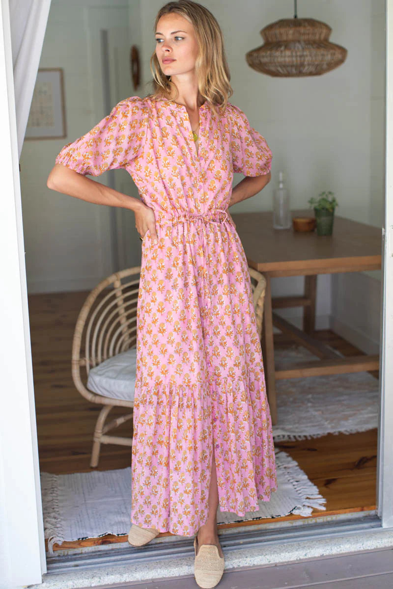 Emerson Fry - Lucy Dress - Little Marigolds Pink
