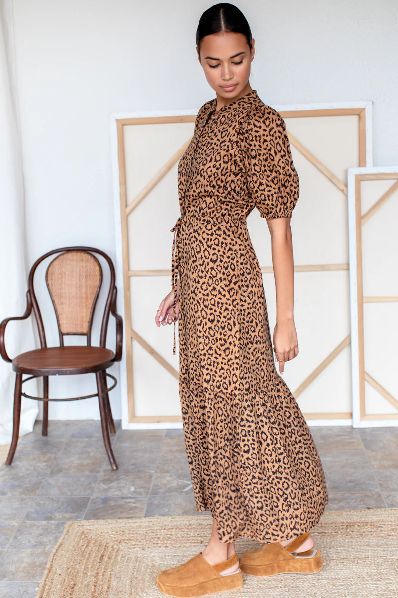 Emerson Fry Lucy Dress - Vintage Leopard