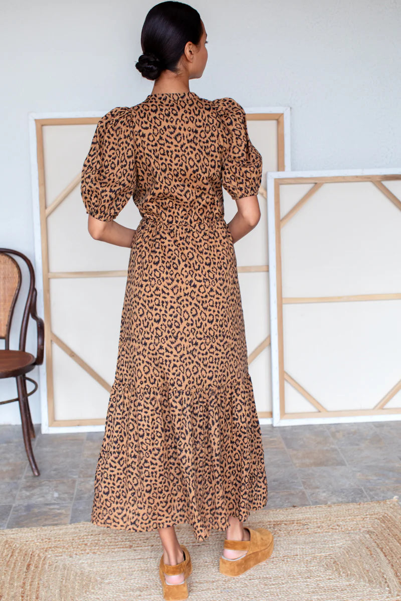 Emerson Fry Lucy Dress - Vintage Leopard