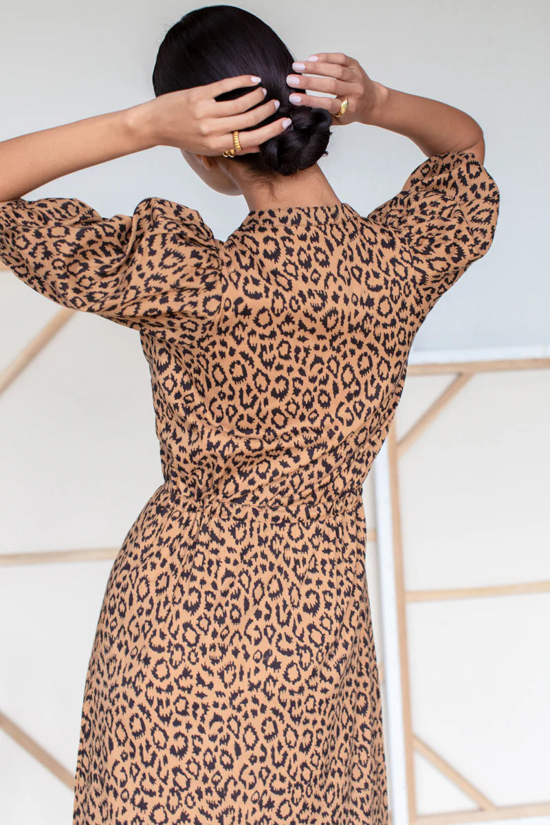 Emerson Fry Lucy Dress - Vintage Leopard