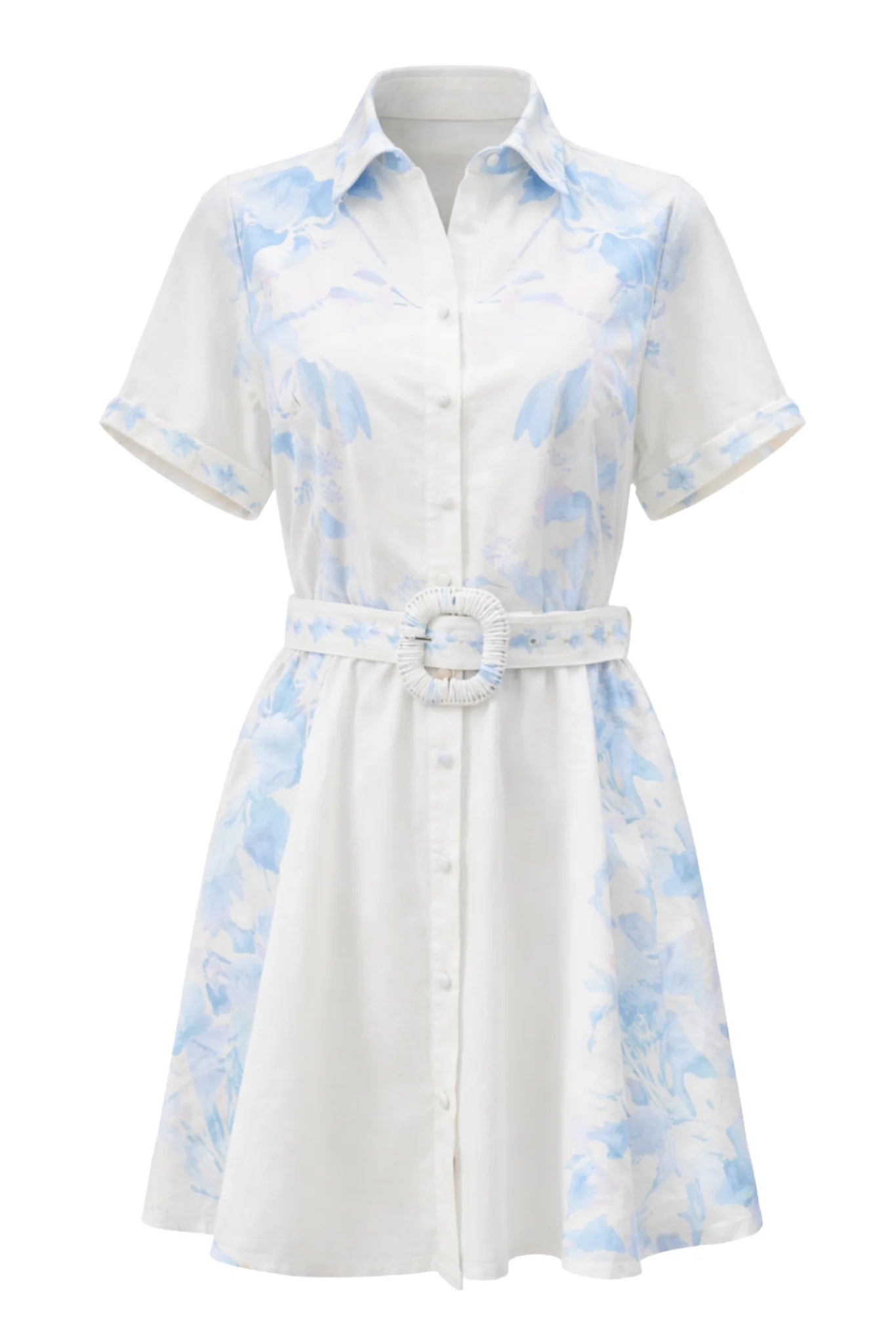 Allison Finley Dress - Iris Watercolor