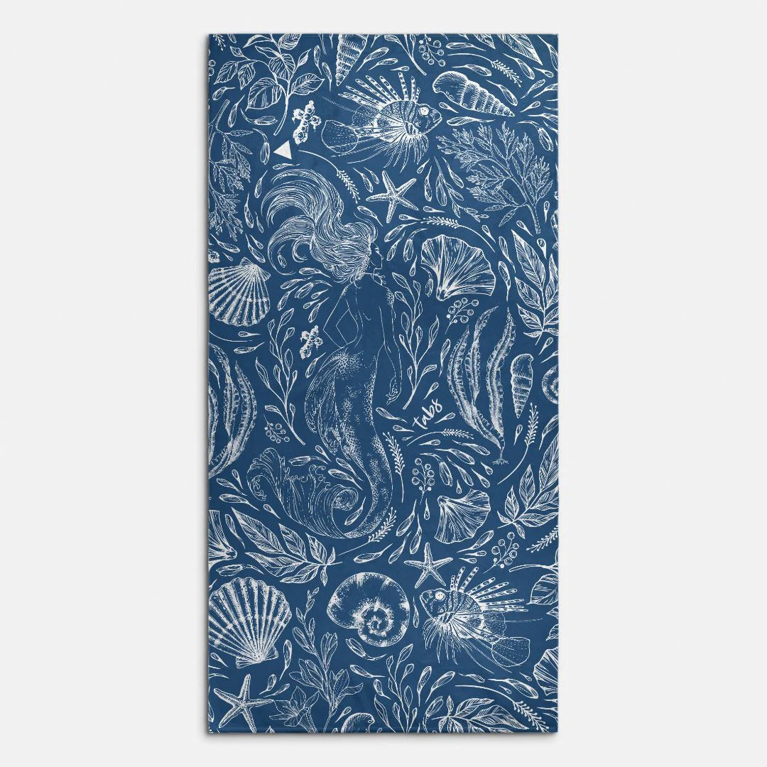 Beach Towel - Song Of The Sea Navy
