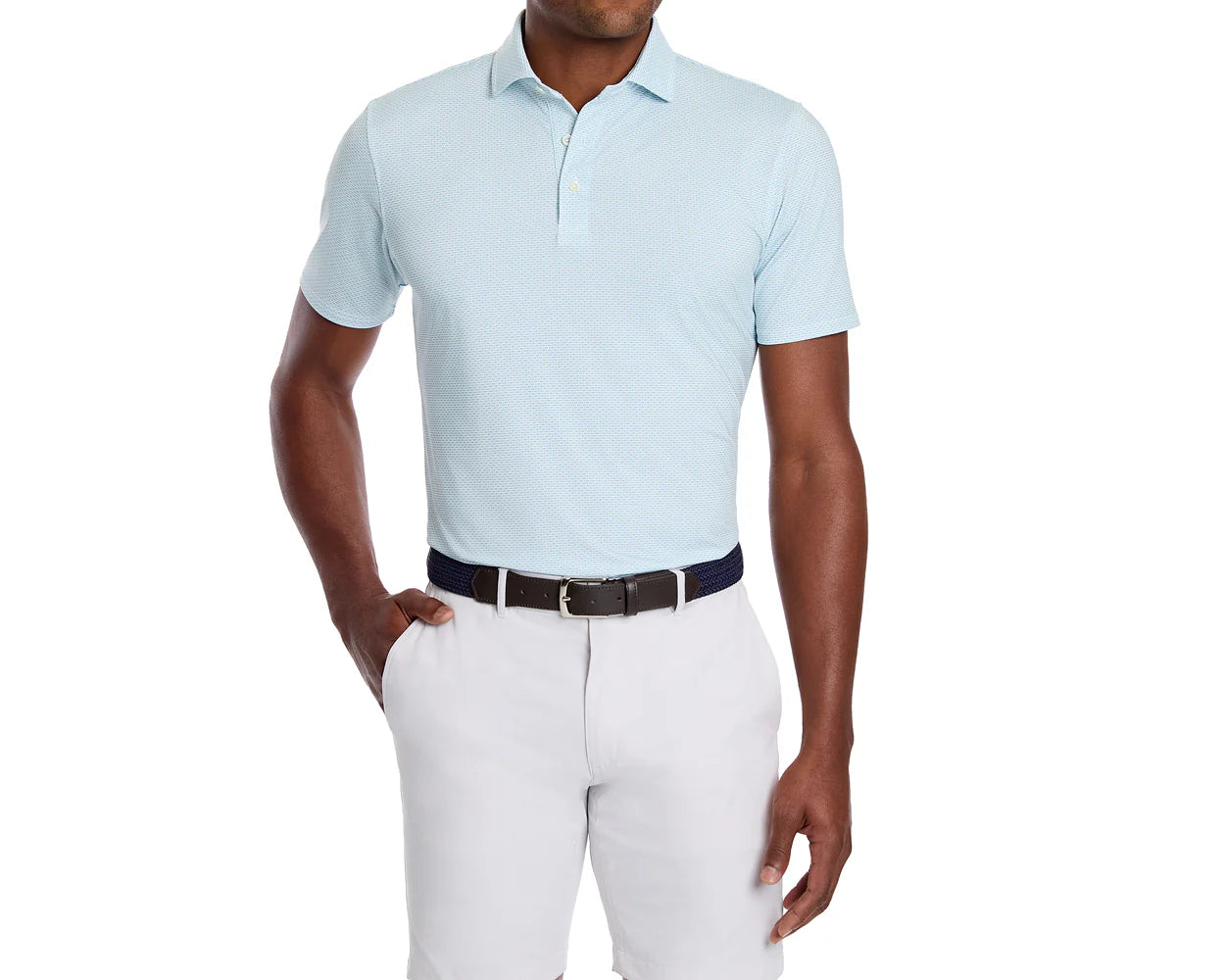 Holderness & Bourne - The Davis Shirt: Abaco & Lavender
