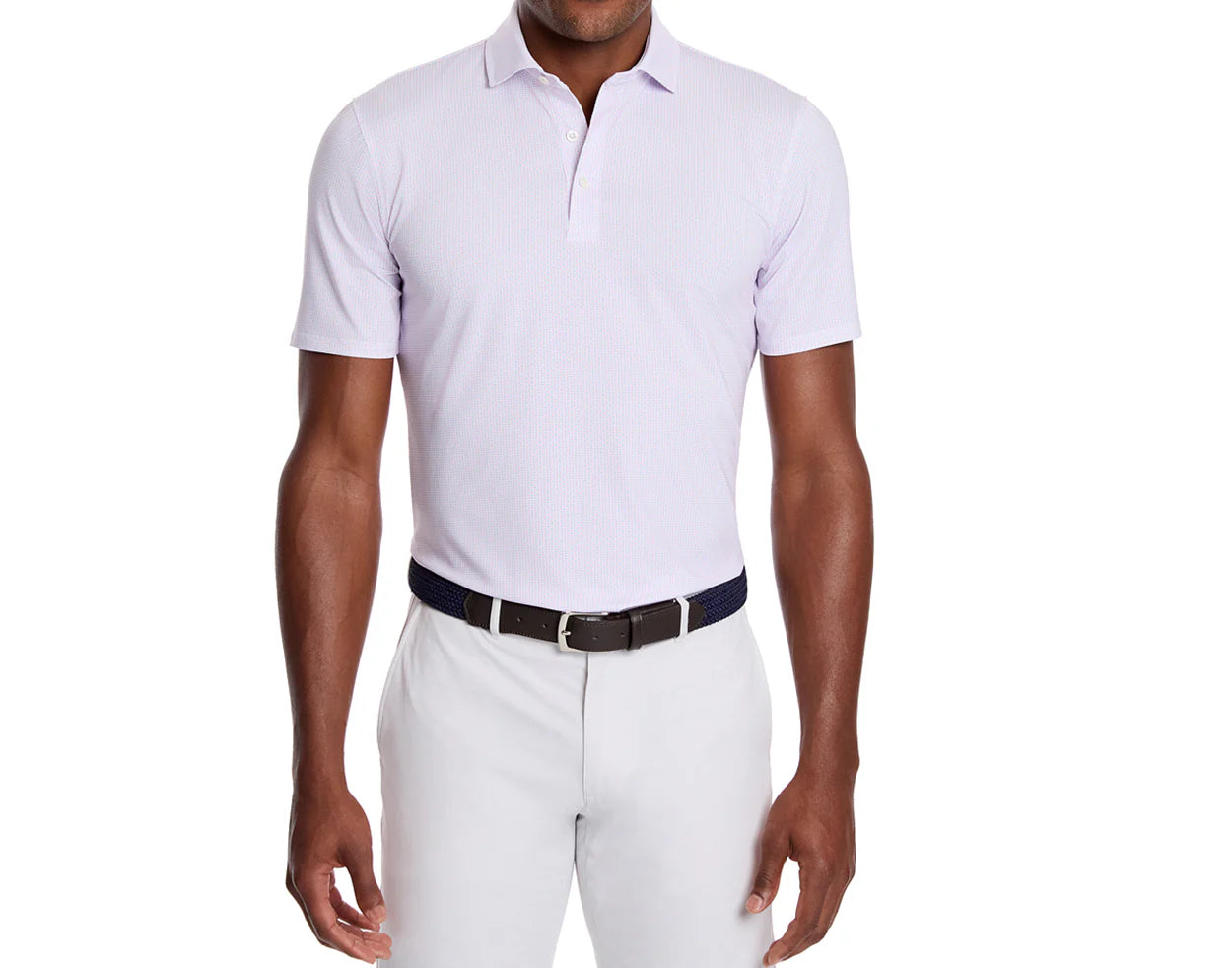 Holderness & Bourne - The Davis Shirt: Scotch Pink & Skye