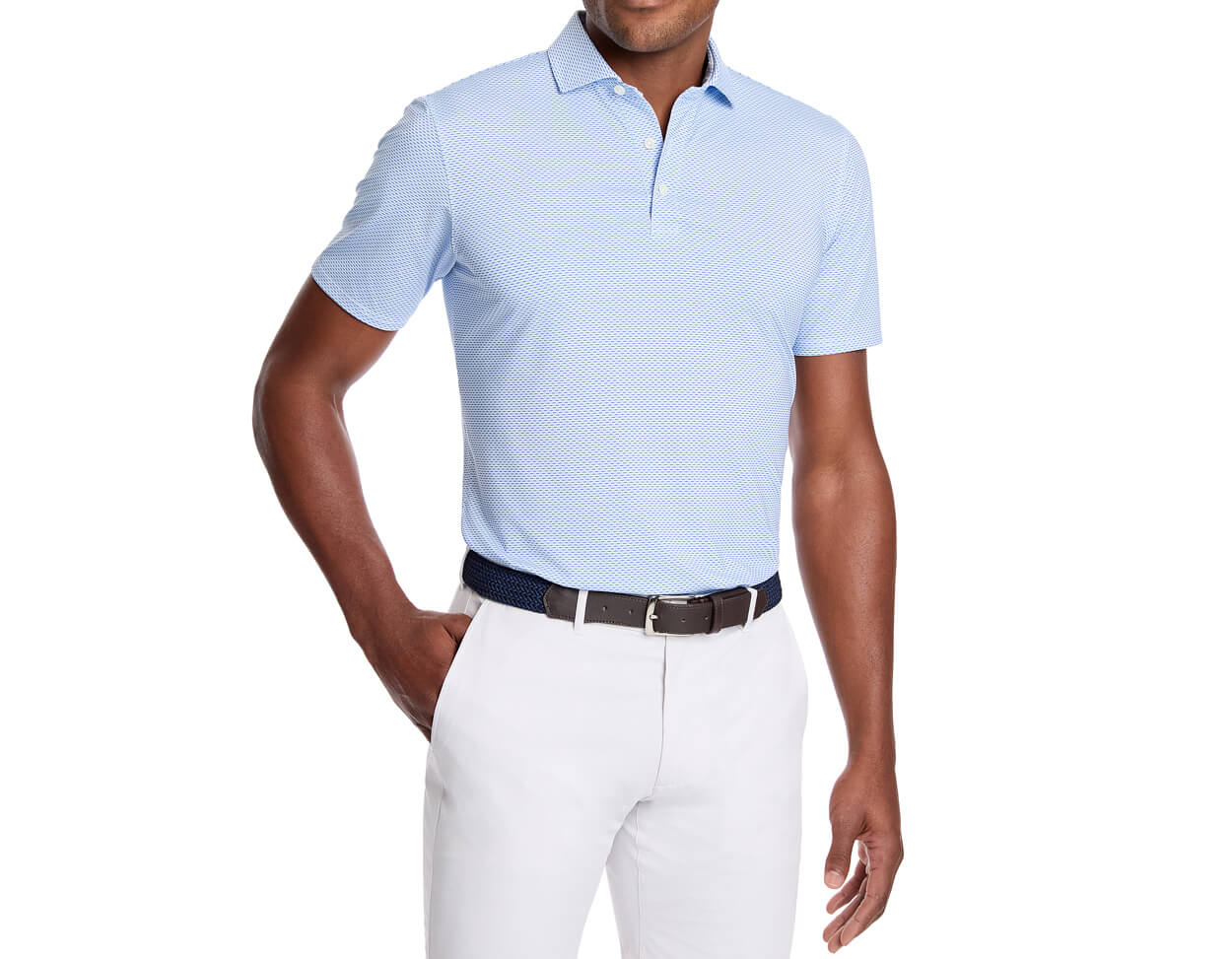 Holderness & Bourne - The Davis Shirt: Skye & Marlin Blue