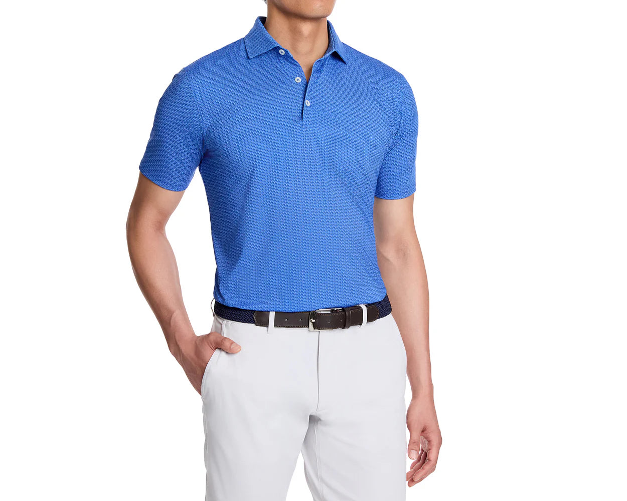 Holderness & Bourne - The Frame Shirt: Marlin Blue & White
