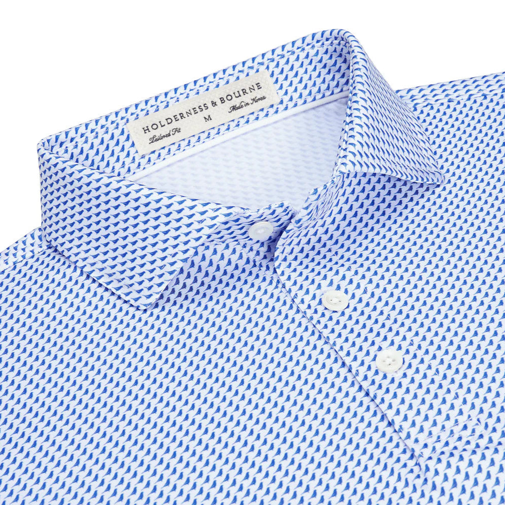 Holderness & Bourne - The Ballard Shirt: Marlin Blue