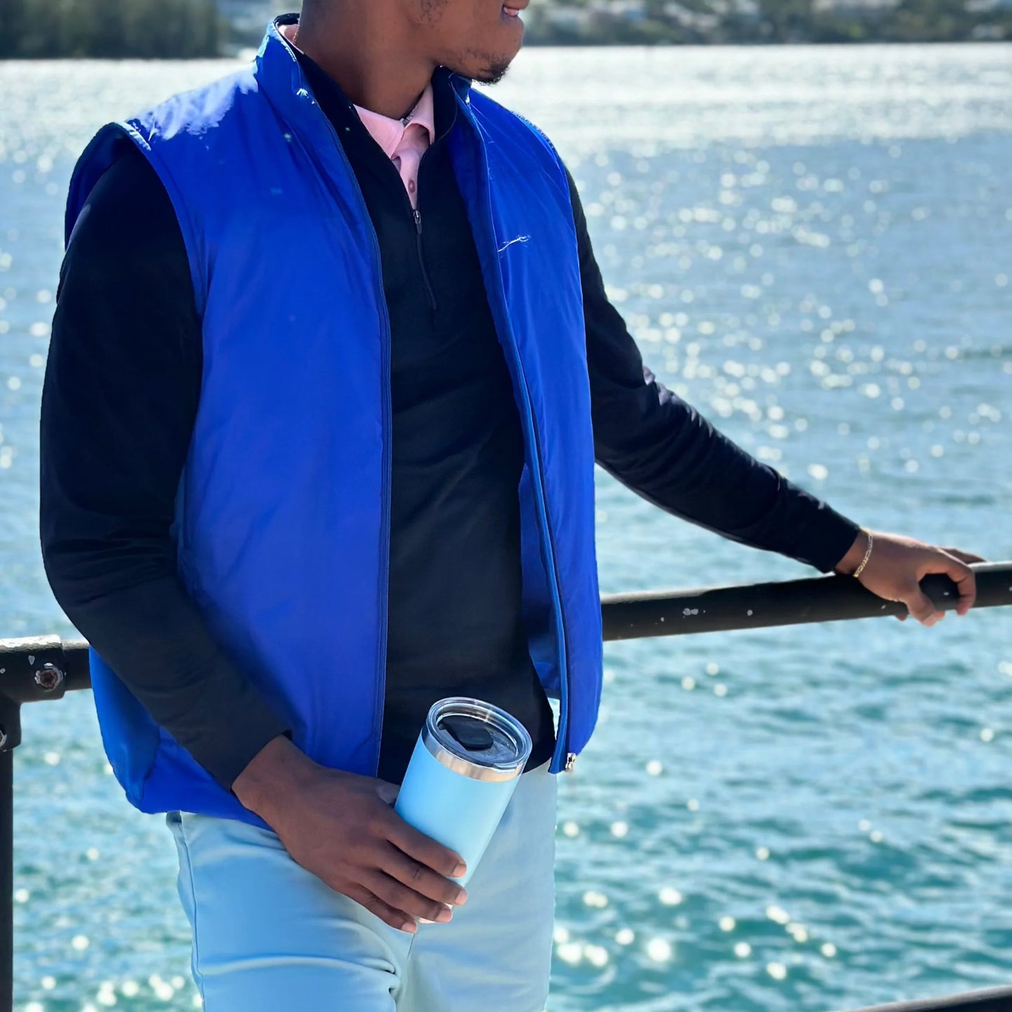 TABS Men's Gilet - Atlantic Blue