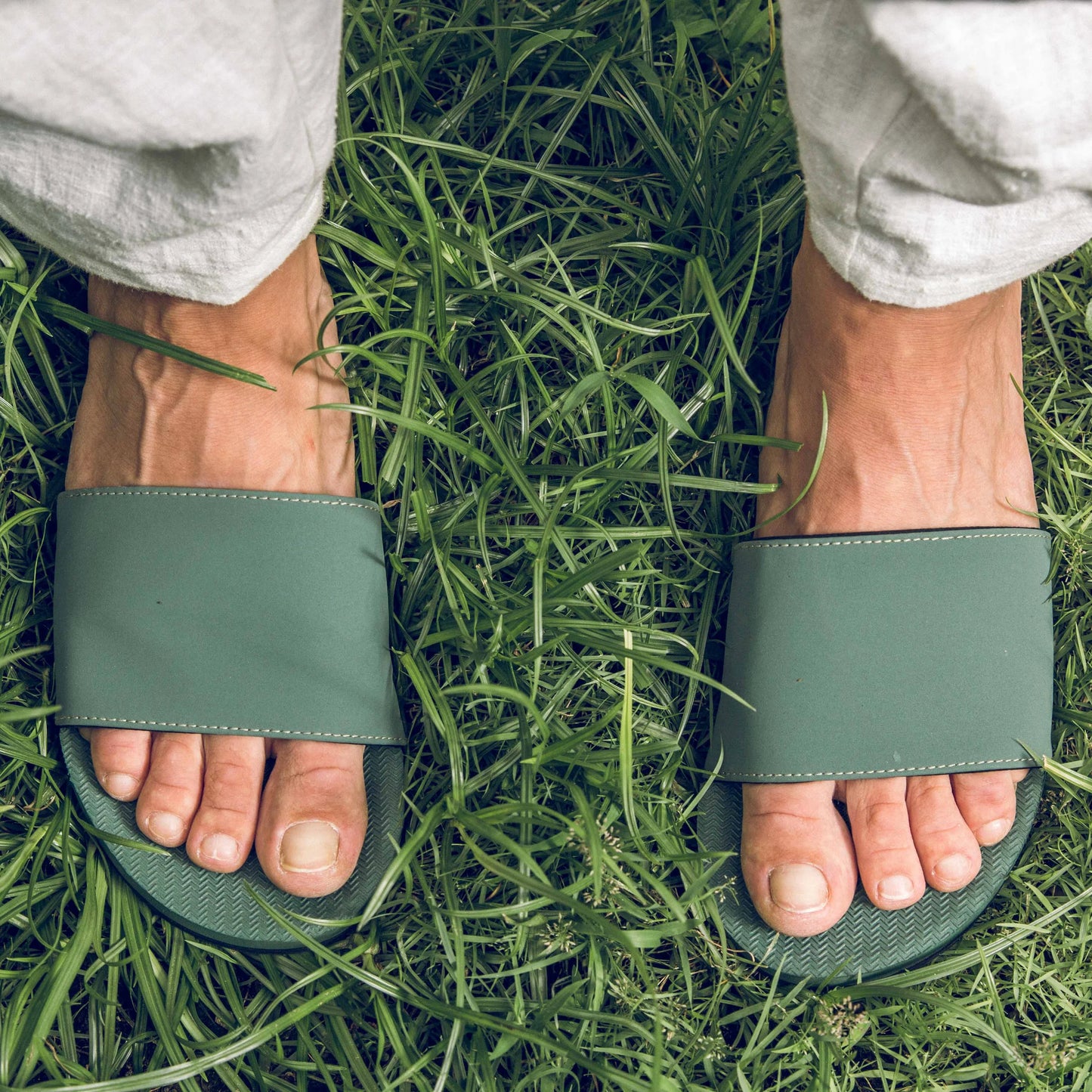 Indosole Men’s Slide - Leaf