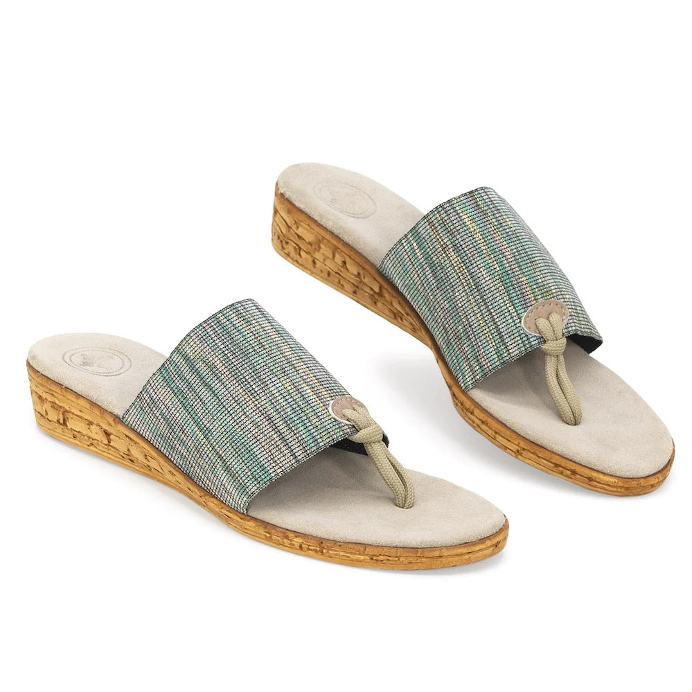 Charleston Shoe Co. IOP - Turquoise Metallic
