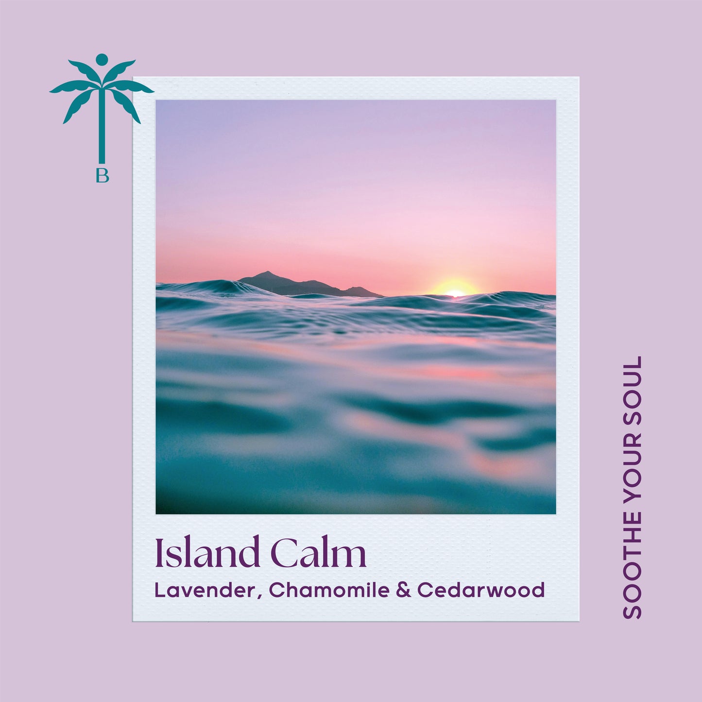 Isla Botanica Island Calm – Grand Candle 450g, Triple wick